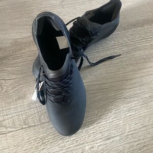 Adidas x ghosted.1FG SOCCER SHOES. BLACK